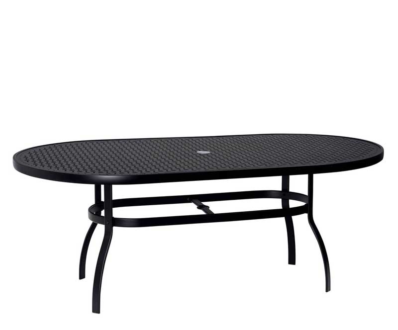 Belden 7PC Padded Sling Aluminum Dining Set by Woodard - Image 5